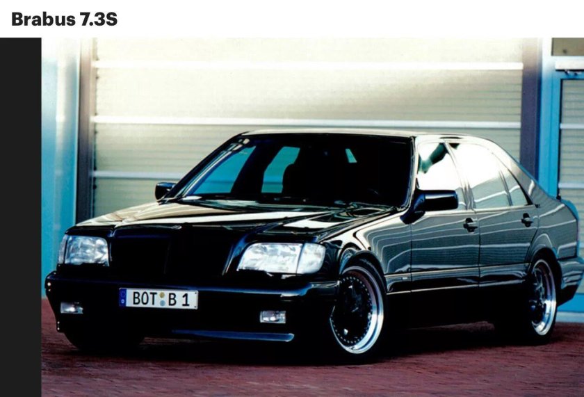 Mercedes w140 Brabus