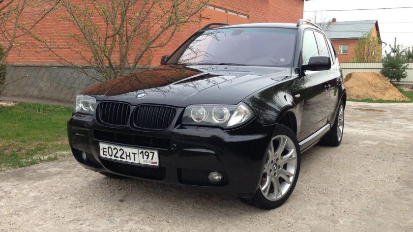 BMW x3 e83 Рестайлинг