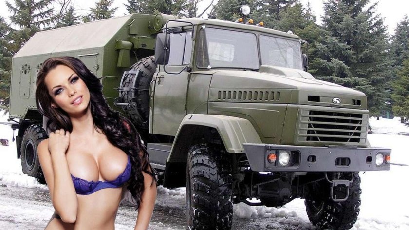 Военный КРАЗ 6322