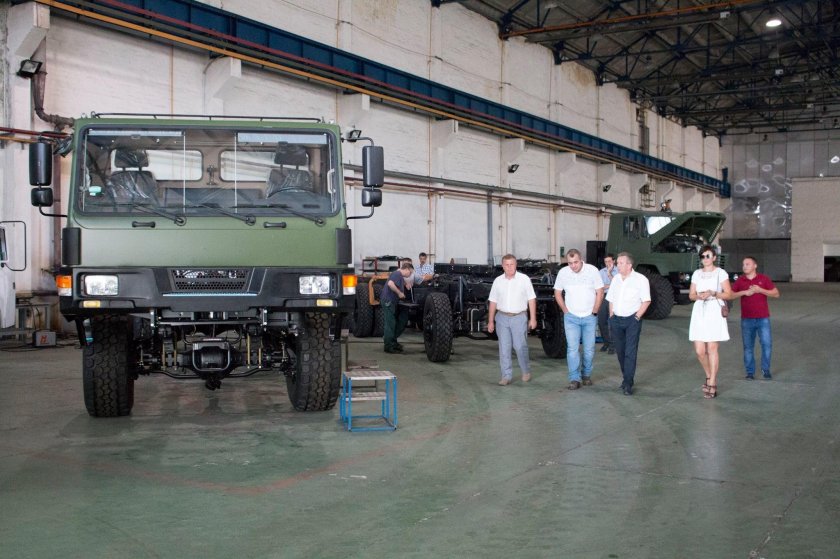 Шасси КРАЗ-7634