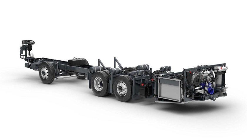 Volvo шасси 6x2