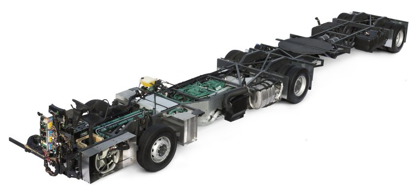 Шасси Вольво b10b