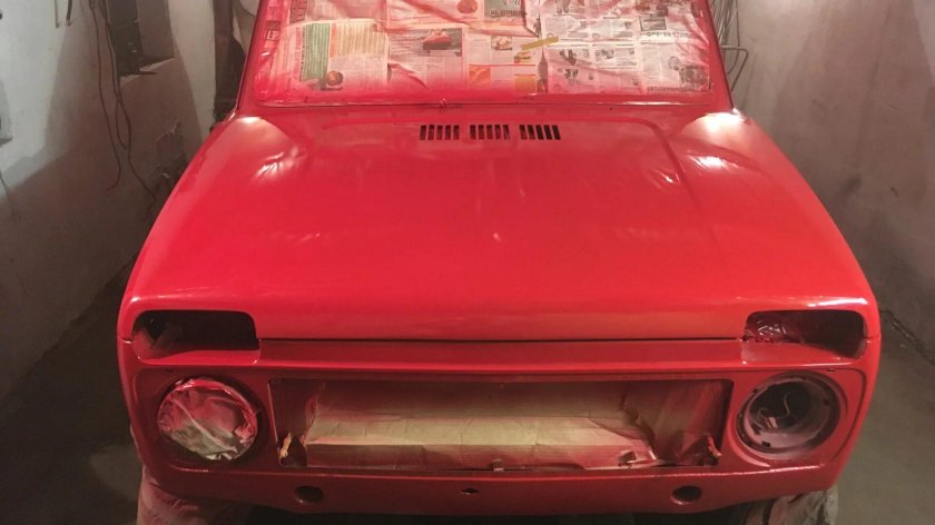 ВАЗ 2101 цвет Рубин 110