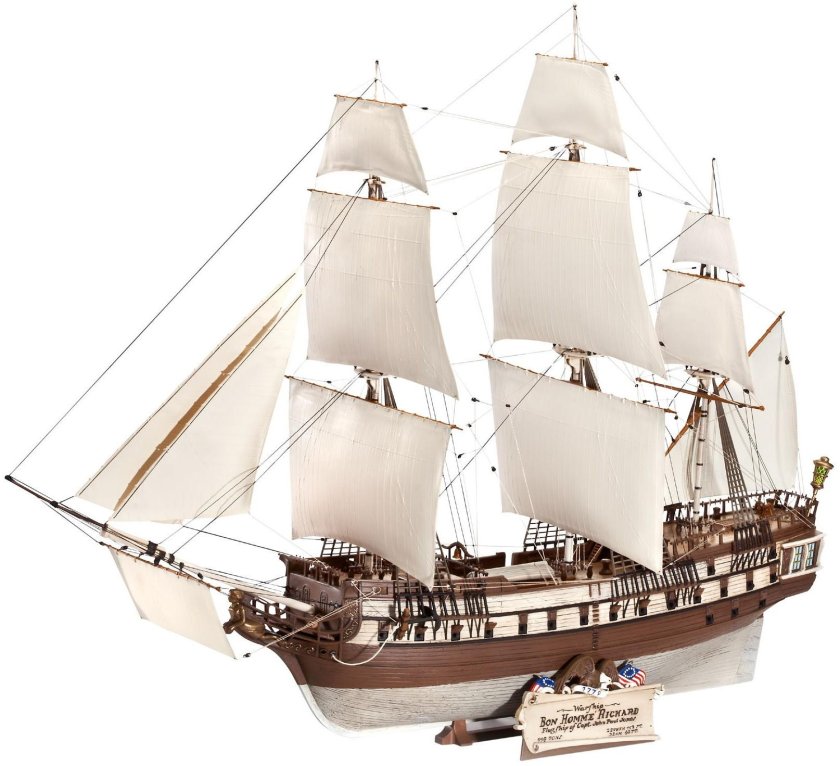 Сборная модель Фрегат "Боном Ричард"