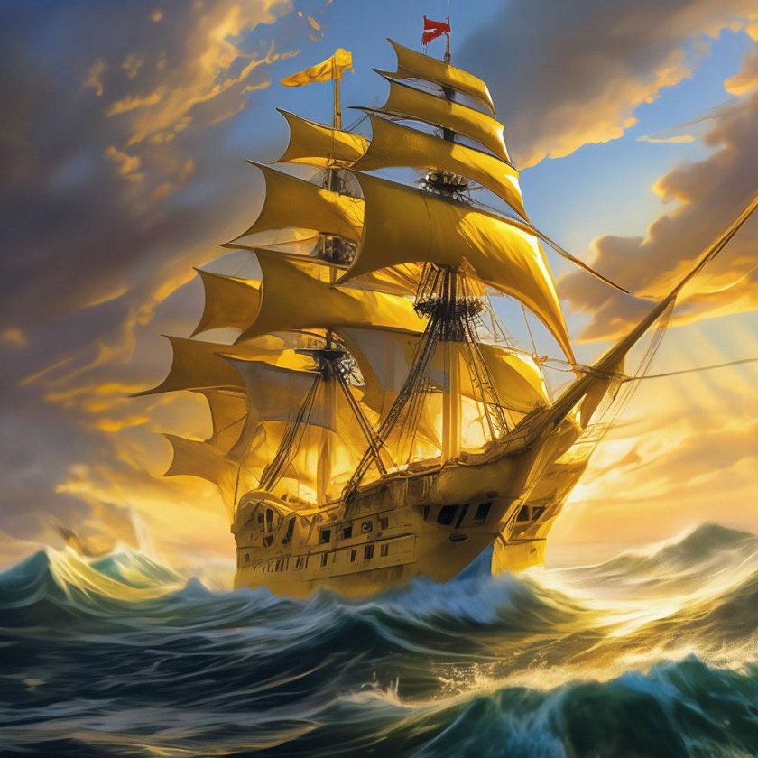 Золотой корабль