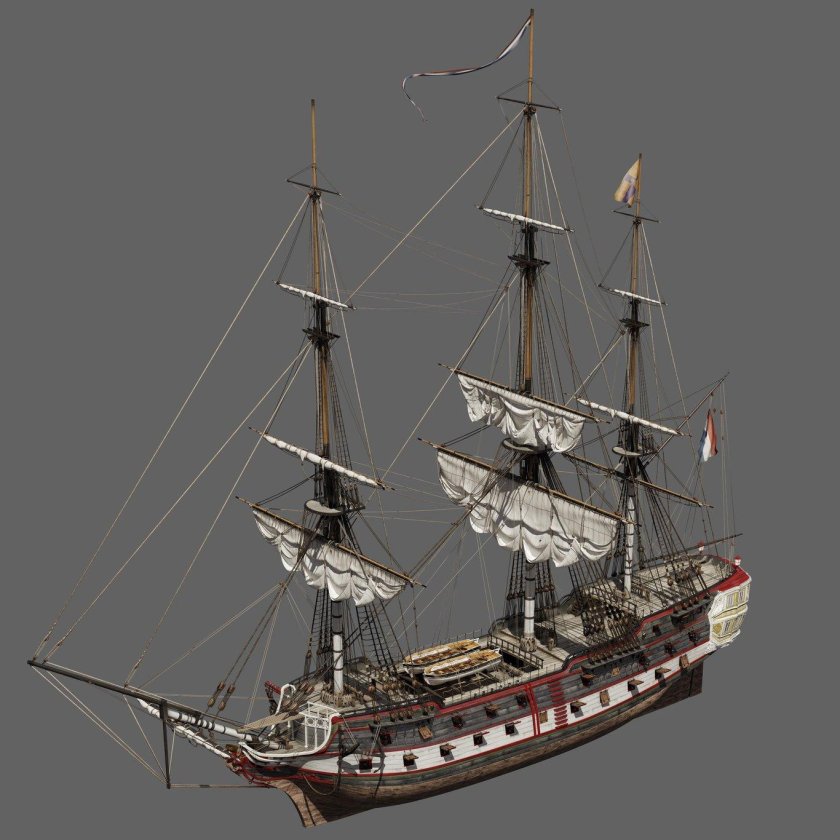 Корвет корабль 17 века