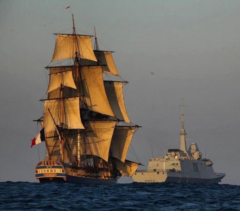 Парусный корабль l Hermione