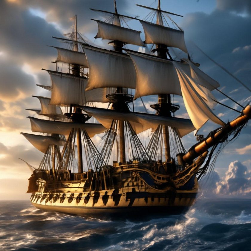 Корабль фрегат