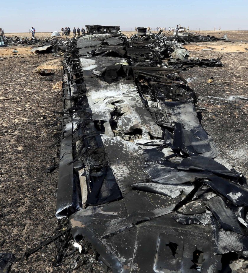 А321 Синайским полуостровом катастрофа