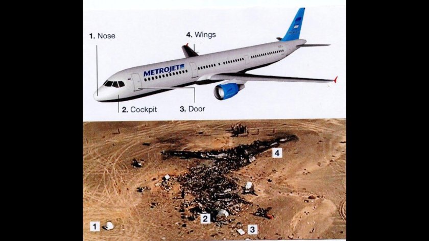 Катастрофа a321 над Синайским полуостровом тела