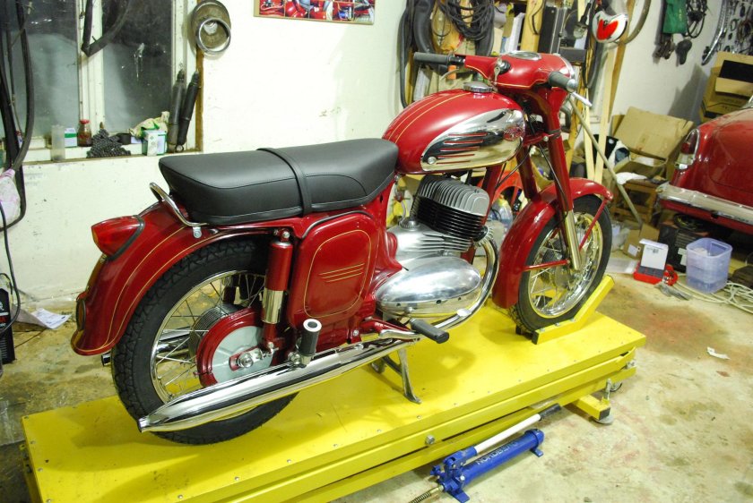 Мотоцикл Ява 360