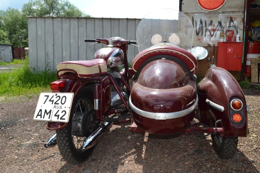 Мотоцикл Ява 350 старушка