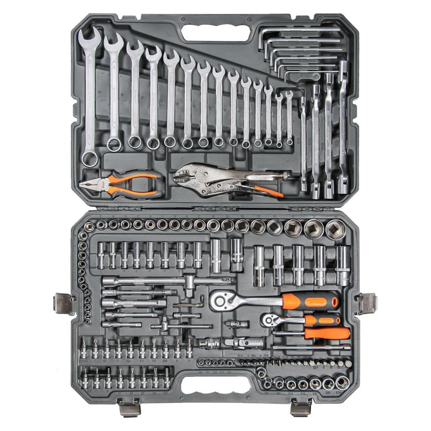 Набор инструмента 108 предм. 1/2" 1/4"Dr, "AUTOVIRAZH" av-212108