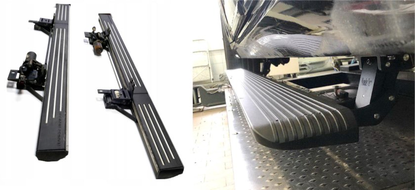 Выдвижные пороги BMW x7