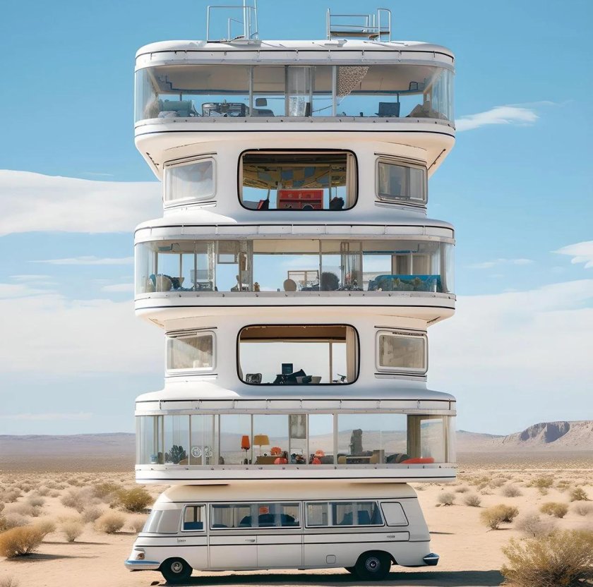 Домик на колесах