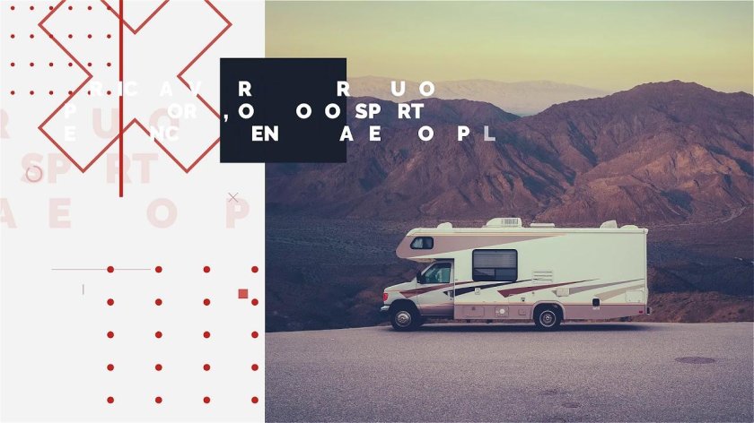 Дом на колесах в пустыне