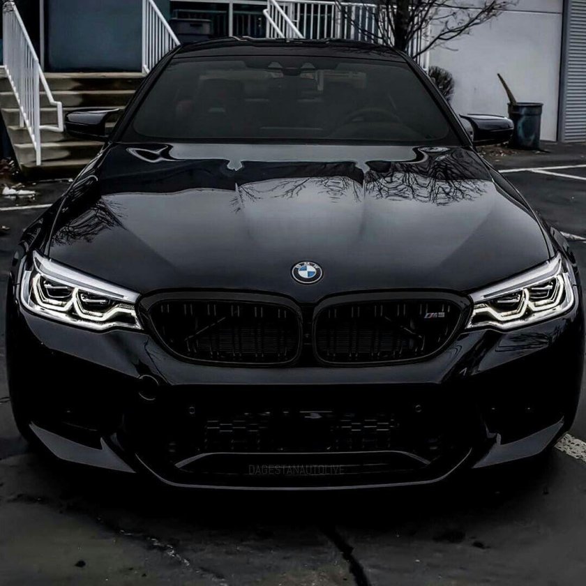 БМВ м5 черная