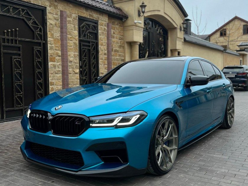 Бмв м 5 ф 90 синий