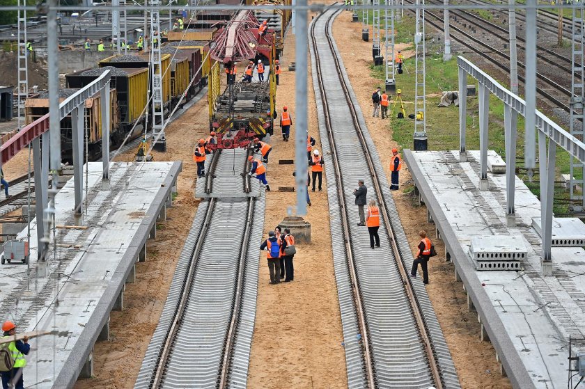 Реконструкция ЖД пути