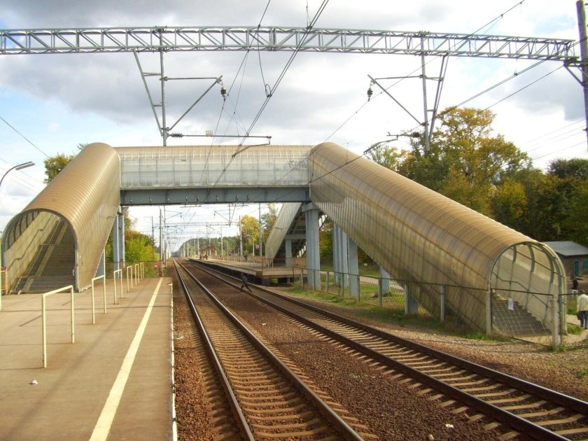 Пешеходные мосты РЖД