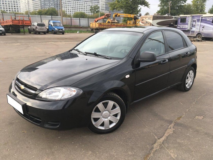 Chevrolet Lacetti 2004 чёрная