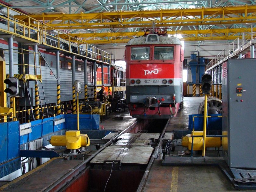 Локомотивное депо Вязьма