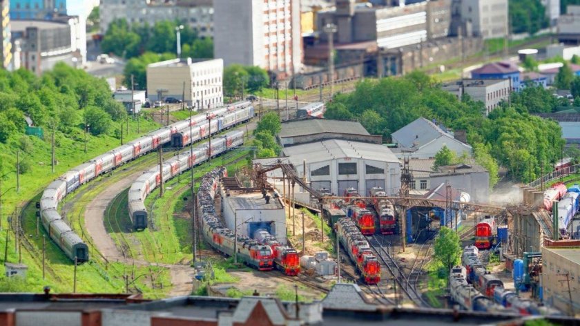 Локомотивное депо Мурманск