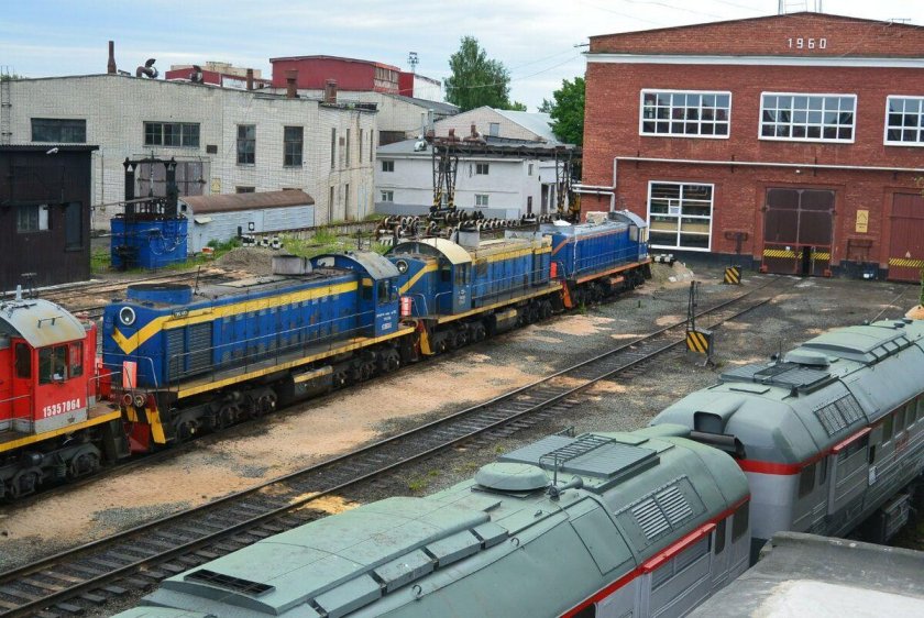 Локомотивное депо Петрозаводск