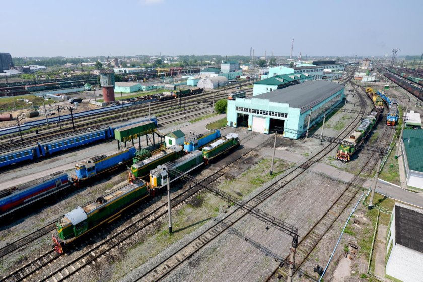 Станция Артышта 2 локомотивное депо