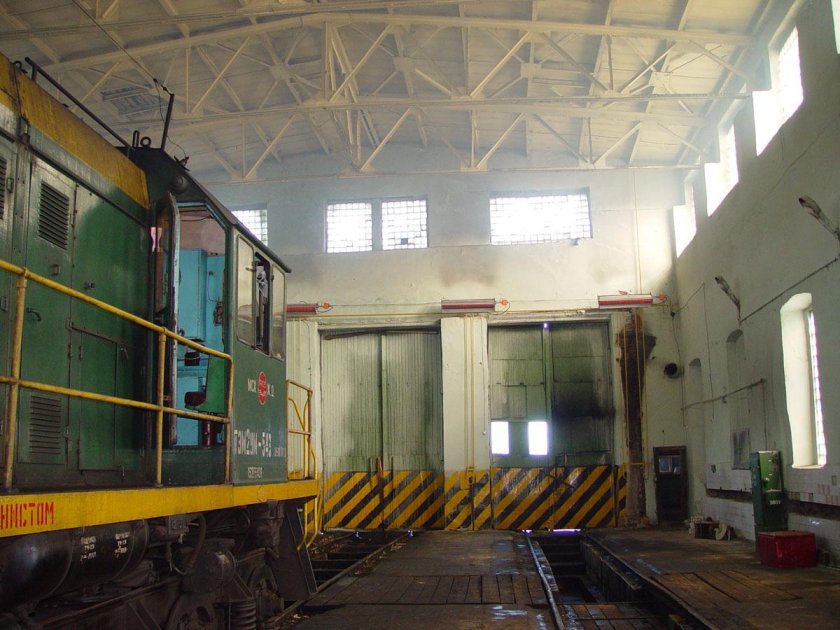 Локомотивное депо Симферополь