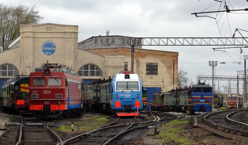 Локомотивное депо Сальск