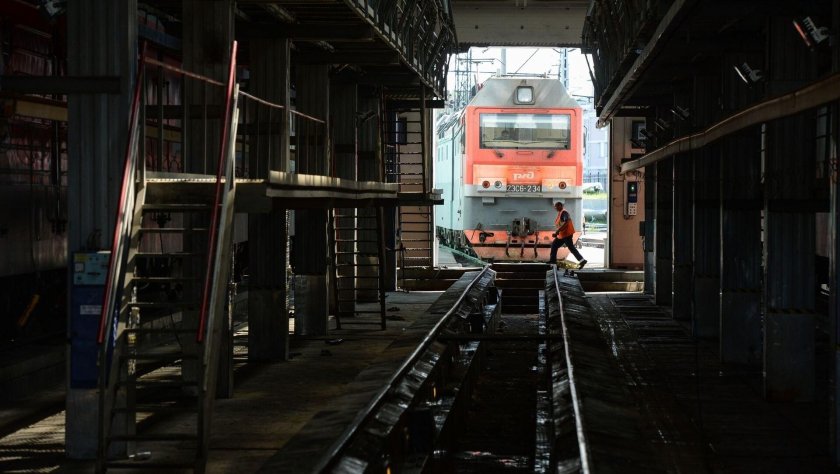 Новосибирск локомотивное депо Инская