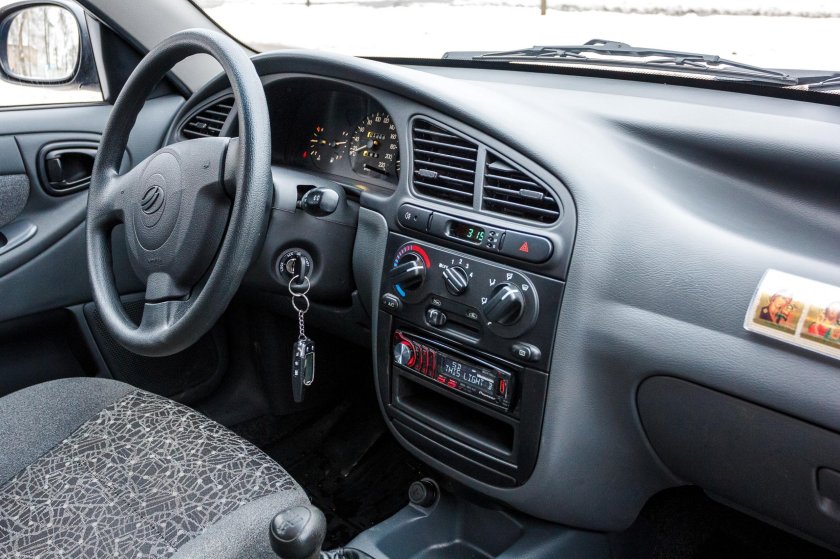 Chevrolet lanos 2008 салон