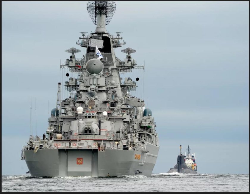 Пётр Великий атомный крейсер