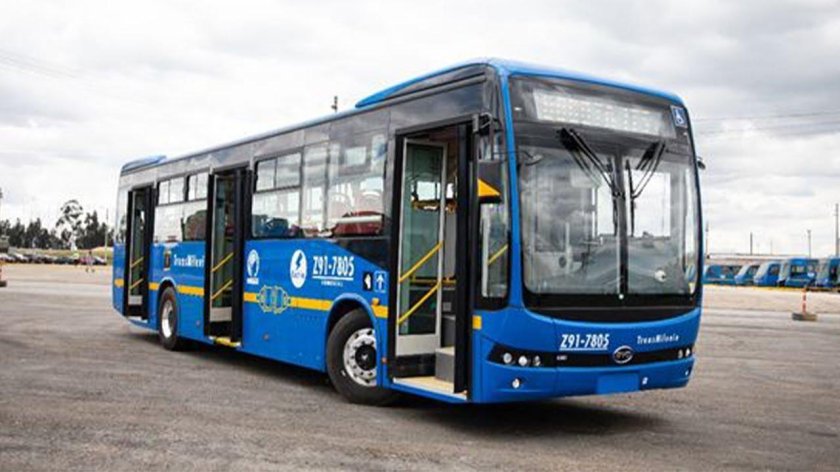 Электробус BYD