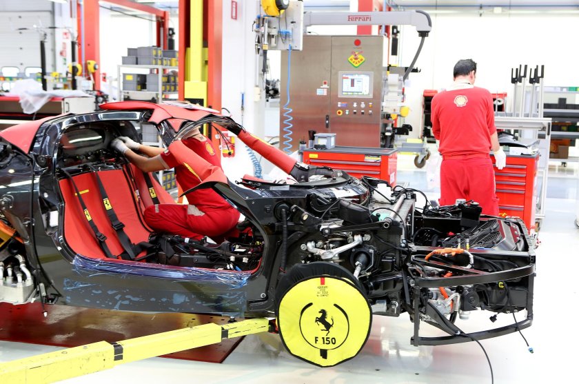 Ferrari Enzo сзади