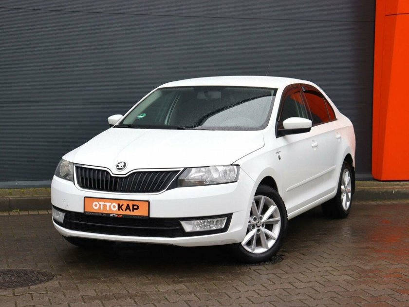 Шкода рапид 2017 белый