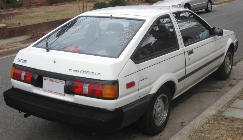 Toyota Corolla sr5 1986