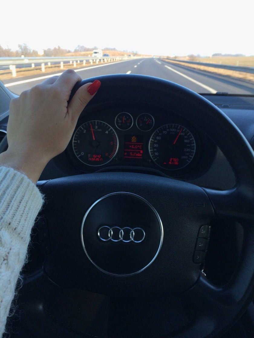 За рулем Ауди ТТ