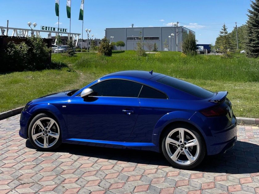 Айди ТТ синий сзади