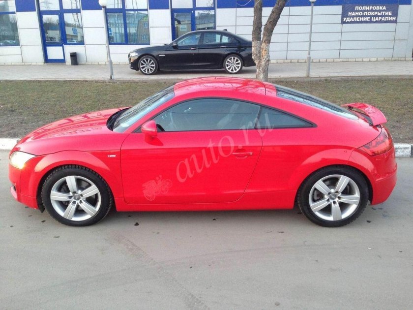 Красная Ауди ТТ Уфа