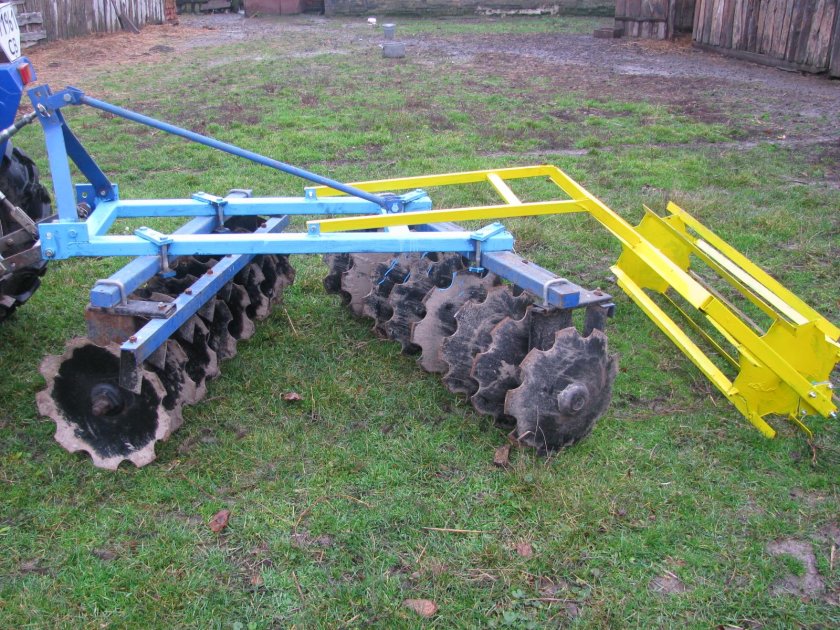 Дисковая борона прицепная для трактора т-25