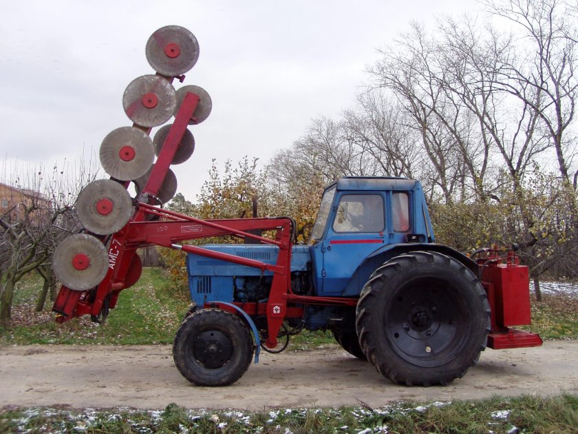 Кусторез на МТЗ 82