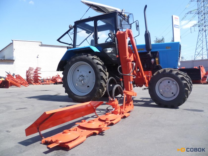 Косилка откосов ротационная кор-16 боковая на трактор МТЗ