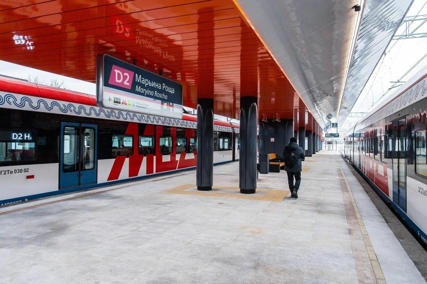 МЦД 2 Марьина роща