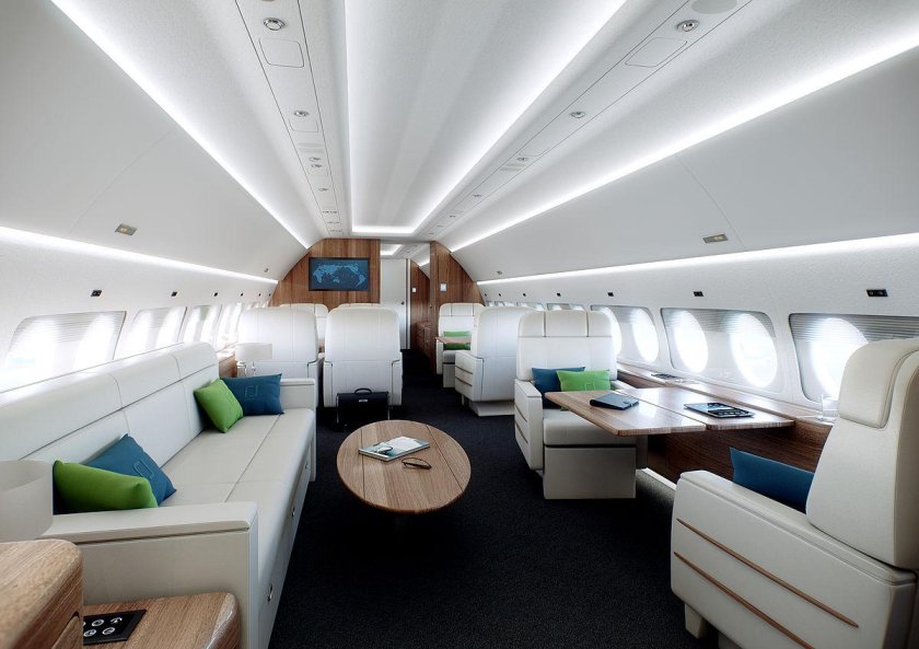 SSJ-100 бизнес Джет