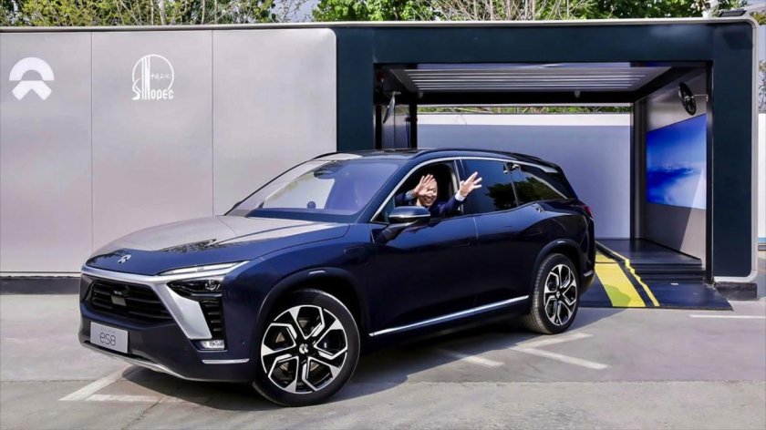 Nio электромобиль
