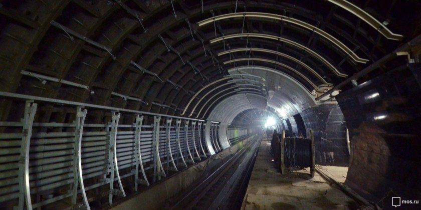 Станционный тоннель Петровско-Разумовская