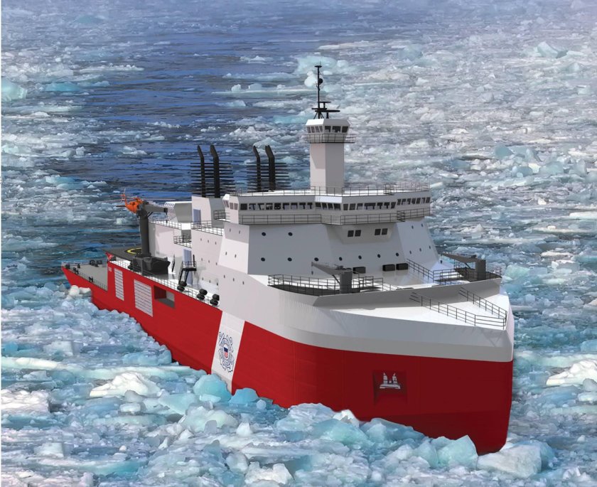 Polar security cutter ледокол