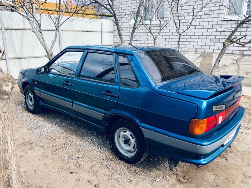 ВАЗ 2115 синяя